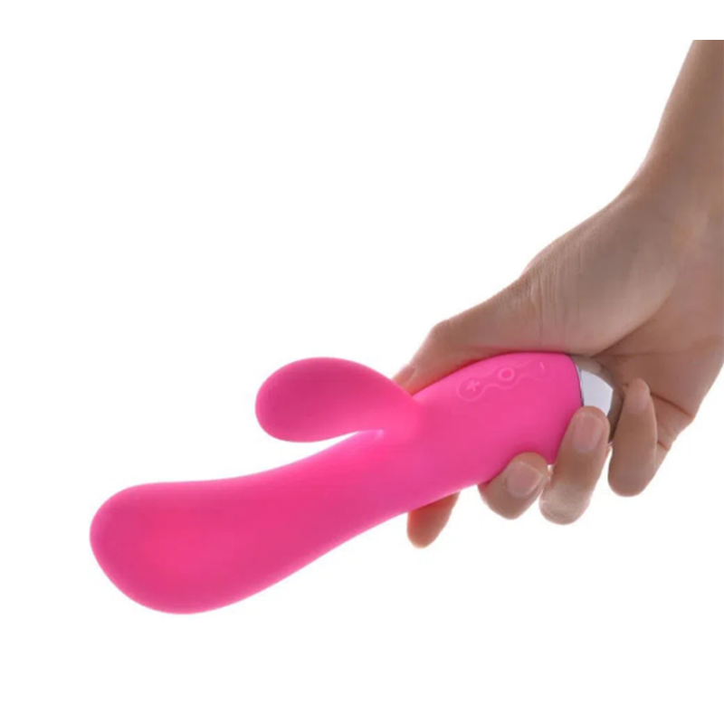 Vibrador de carga USB de silicona resistente al agua, juguete sexual femenino (vibrador)